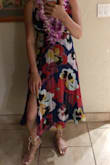 Just like any other dress on Lulus this one was also another winner! I wore it to a luau in Maui and paired it with gold sandals to keep it casual. Loved it! The material was very nice not too thick or thin. Definitely was good quality - Lynh N.