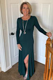 This dress looks great! Fit is perfect and the material is quality! I wore it to a wedding and received so many compliments! - Deanne V.