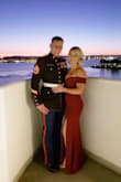 I recently wore this to the Marine Corps ball and received many compliments. Everything fit perfectly and the dress was comfortable to wear all night. - Katie P.