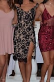 Fits great. Love the split. Perfect dress for a fun/fancier party - Lauren C.