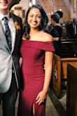 This dress was a bit long but wore high heels with it and that solved the issue. Flatters your figure. I Wore it to a fall wedding and received many compliments on it! - Christina T.