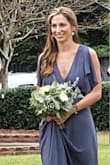 I wore this dress as Matron of Honor in my sister's wedding. It fit wonderfully and I received compliments on it throughout the night. - Jenny L.
