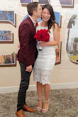 Perfect for my court house wedding. Young and flirty and comfortable - Meagan C.