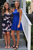 This dress is super cute and comfortable. I've worn it to two events and love that it's form fitting around the torso. It's maybe a tad short depending on what you're wearing it to, but still really nice. - Megan C.