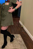 I love these boots! I had been thinking about getting over the knee boots for a long time, finally ordered them for a costume. I wore them all night long and my feet didn't hurt by the end of the night. I'll definitely keep wearing these! - Taylor R.
