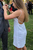 super cute, I got lots of compliments! the sparkles aren't itchy or uncomfortable - Faith E.