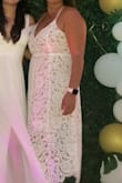 This is great dress for an outdoor event. It's really comfortable and well made. I have a larger bust so I adjusted the straps for more of a lift. - Jackie C.