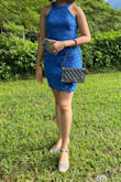 Fits great! Material is high quality and the color is amazing! Wore this to a wedding but would be perfect for any occasion! - Monica B.
