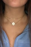 So dainty, but it also makes a very elegant, trendy statement. I have gotten so many compliments on it. Would purchase again! - Alana A.