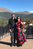 I got this dress for a Sept wedding in Co. It was just warm enough with a jacket and knee high boots. I was complimented by everyone at the wedding and i felt like a queen! - Kristen L.