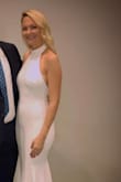 This dress is absolutely stunning and fits perfectly! The material is thick and the cut is sexy and classy. I wore this to a gala and stole the show! I can't wait to wear it again. :) - Rebecca L.