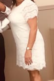 I totally loved the dress. The lace is good quality and has some stretch to it which made it very comfortable to wear. I definitely recommend. - Leticia N.