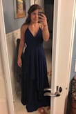 I love Lulus and I LOVE THIS DRESS! I bought it for prom and it fits so well- it's super flattering and makes me look and feel so great! It's so classy and elegant- highly recommend! - Carli K.