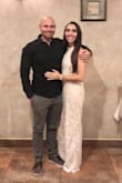 I wore this to my rehearsal dinner and for my honeymoon. Listened to the previous reviews and ordered a size smaller. Usually order a Small for everything on here. Ordered an XS. It fit prefectly!! - Alexandria