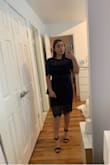 Loved this dress, it is simple yet so elegant and so comfortable. Wore it to a wedding and got so many compliments! - Debora M.