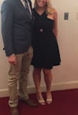Wore to a wedding & loved the fit. It does compress the bust and I couldn't wear a bra with it. However, I never felt like I'd fall out & I loved the fit. It was very comfortable and flattering & I got a ton of compliments. - Callie B.