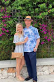 Love this romper's versatility! So cute and easy to dress up or down! Perfect vacation outfit!! - Kathleen