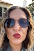 Lightweight, super chic, and go with everything. I have a smaller face and these are just the right size. I wear them every day - Jessica K.