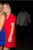 I have this dress in red and my teenage daughter has it in white. Both fit is perfectly! The material is good quality and the exposed zipper detail is the perfect touch. - Jessie L.