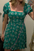 Easy dress to throw on and look put together. I love the bright color. - Jessica K.