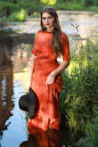 Got this dress for senior pics in Scotland and it was absolutely beautiful. It fit perfectly and looked amazing. It was quite comfortable too! - Lily H.