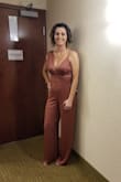 I bought this jumpsuit because of a girl who posted it in a Facebook group I'm in. I loved the color and the price and was feeling like trying something new. I wore it to an out of town wedding and I got tons of compliments! It literally fit like it was made for me! The adjustable straps were an added bonus! I wish I had one in every color now! The quality was amazing and I'll definitely fill my closet with more from Lulu's! - Amanda J.
