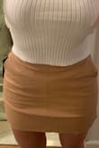 This skirt is so comfortable and cute! It is a little smaller than other lulus skirts I have ordered but the small is perfect for me. It is a little more snug at the waist so if this is an area you like more room than size up. - Mary P.