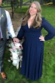 This dress is perfect for any event. It can be dressed up or down, depending on what you need. Best part is that the dress is COMFORTABLE. I looked and felt elegant and effortless all night. - JESSICA F.