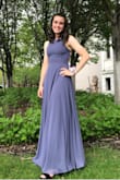 I loved this dress so much! I wore it to prom and it was very flattering. It was super long when I got it, which is kinda expected so I got it hemmed. The total cost of everything was reasonable especially considering how affordable the dress is. It was very much my taste, mostly simple with a fun extra flare in the back! - Marissa V.