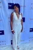 I wore this beautiful jumpsuit to a white party. It was perfect fit admired by many. - Sheila L.