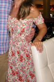 This dress fit perfectly! It was very flattering and comfortable. I can't wait to wear it again. - Donna F.