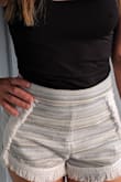These shorts are truly highwaisted and look so super cute! A little tight in the waist where most things are always a little big on me. Love. - Marisa M.