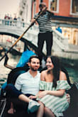 I ended up getting engaged in this dress! It was perfect for the warm weather in Venice and comfortable enough to take photos for an hour after. It's now my favorite dress! - Abby L.