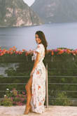 I also chose this outfit to wear for my honeymoon in St.Lucia and it is one of my favorites. It fits true to size and is great quality. Great for beach trips, honeymoons or just a beautiful summer day! - Lindley M.