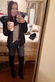 I would've given them 5 stars but they're a little uncomfortable... they look really nice with jeans a dress or skirt but I can't wear these for more than a couple hours. Every girl should have a pair of these in NY though! - Lindsay R.