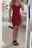 Ordered for my daughter for a wedding and she looked amazing. We bought a size XS and it fit her perfectly. She's siked to wear it to dances and other weddings. - Leah S.