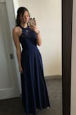 I absolutely love this dress! Got it for a wedding and it was just perfect. Super comfortable, yet super elegant. Got so many compliments for it! - Loreen G.