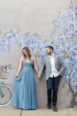 This dress worked perfectly for my engagement photo shoot. It fits very true to size and the length was perfect with just a 2 inch heel for me. - Samantha