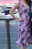 I wore this dress to a summer wedding and also a summer rehearsal dinner and loved wearing it both times! It's so comfortable and fun! Received lots of compliments. Definitely recommend!! - Lindsay C.