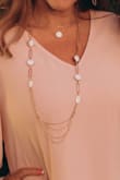 Love this necklace- can easily layer it or wear it alone. This can be worn dressy or casual. - Rebecca