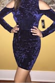 Loved this dress but seemed too fitted for high school dance. Very pretty, vibrant color! - Rebecca