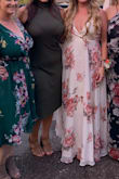 I wore this dress for my rehearsal dinner, it was beautiful! I love that it's a wrap dress it fit perfect. I got so many compliments and felt beautiful in it! - Jackie M.