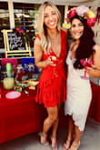 LOVED wearing this dress for my fiesta bridal shower last year. I have like zero boobs so it was a little awkward trying to find cups that didn't show but would still fill up the breast portion, but overall it was very cute and flattering fit. - Megan C.