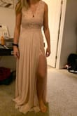 I got this dress to be in a wedding and I absolutely love it, I couldn't have asked for a better fitting dress! - Annie K.