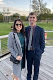 I wore this dress to my cousin's wedding on 10/19/19. It was very stylish, flattering & comfortable! I loved it & would definitely recommend it. (The fabric & fit / length worked well for chasing my one year old around too... just fyi for the mamas out there!) - Lauren W.