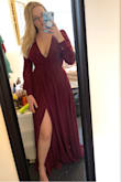 I always order from lulus for special occasions and they don't disappoint! I'm usually a medium in clothing but because of past orders being too big I decided to go with a small and super happy I did! Super gorgeous dress and great for a early winter wedding guest as it has long sleeves and it is a lined dress, but still light enough to dance in! - Catherine C.