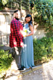 I was nervous at first because the back seems super low but it was perfect and it was just a beautiful dress so many compliments on this. I'm 5'7 and with heels the dress was still dragging on the floor but I didn't mind it at all! - Alexandra R.