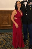 The material does not look cheap and the fit was perfect. A bit long but that is always expected with my height. - Mairyn C.