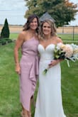 This is an amazing dress! Perfect for any occasion but perfect for weddings or events where you wanna look a little more classic vs cocktail. Comfortable wearable all through a long day that lasts into the night! - Anne D.