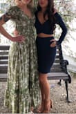 So cute and comfy! I wish they made this set in different colors! I wore it to a fall wedding as well as a birthday party! - Victoria R.